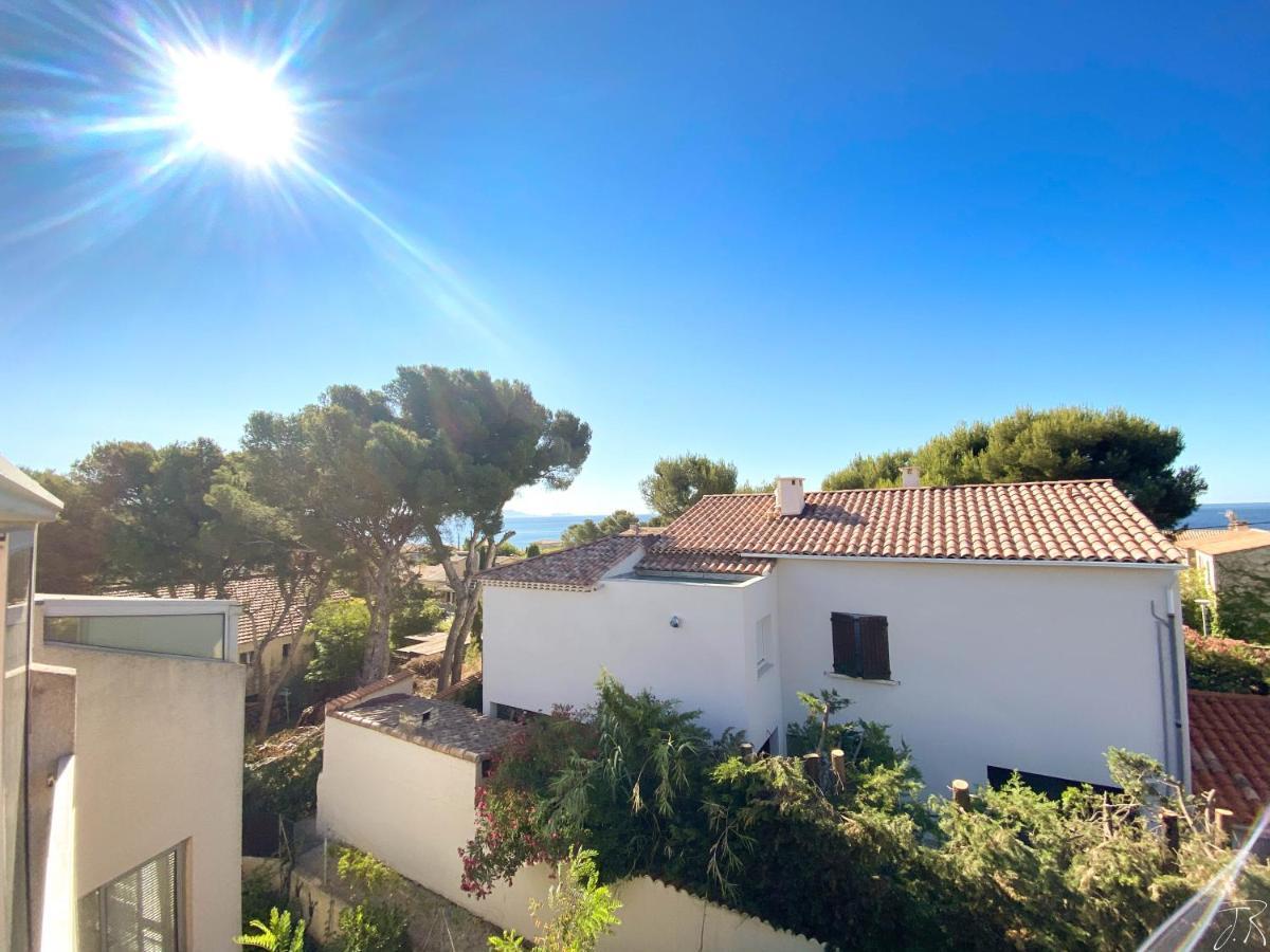 Appartement Vue Mer Le Chant Des Cigales Sausset-les-Pins Exterior foto